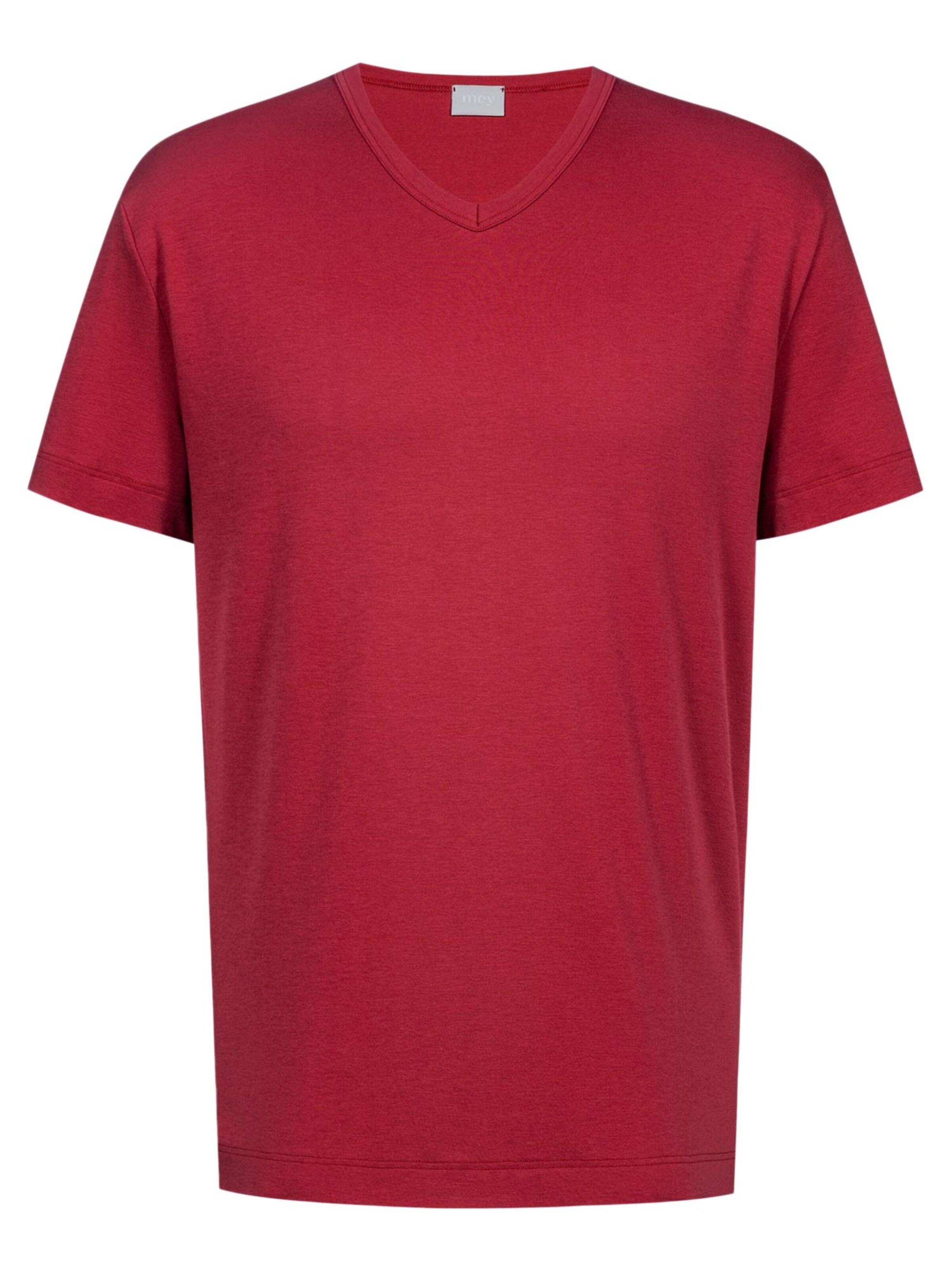 Mey Shirt 'Solid Night' in Red: front