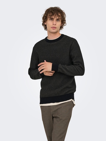 Only & Sons Pullover 'ONSMorgan' i sort: forside
