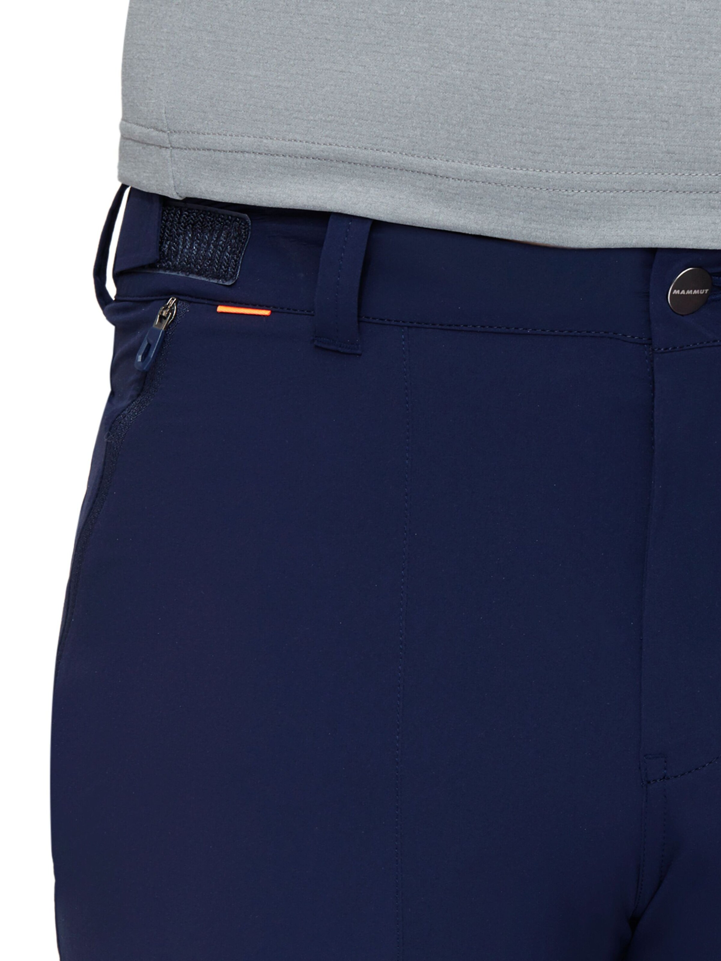 MAMMUT Slimfit Outdoorhose 'Runbold' in Blau