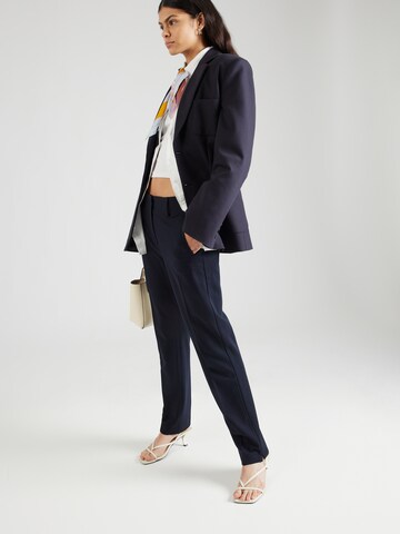 Regular Pantaloni cu dungă de la GERRY WEBER pe albastru