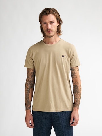 Petrol Industries Majica 'Windward' | zelena barva: sprednja stran