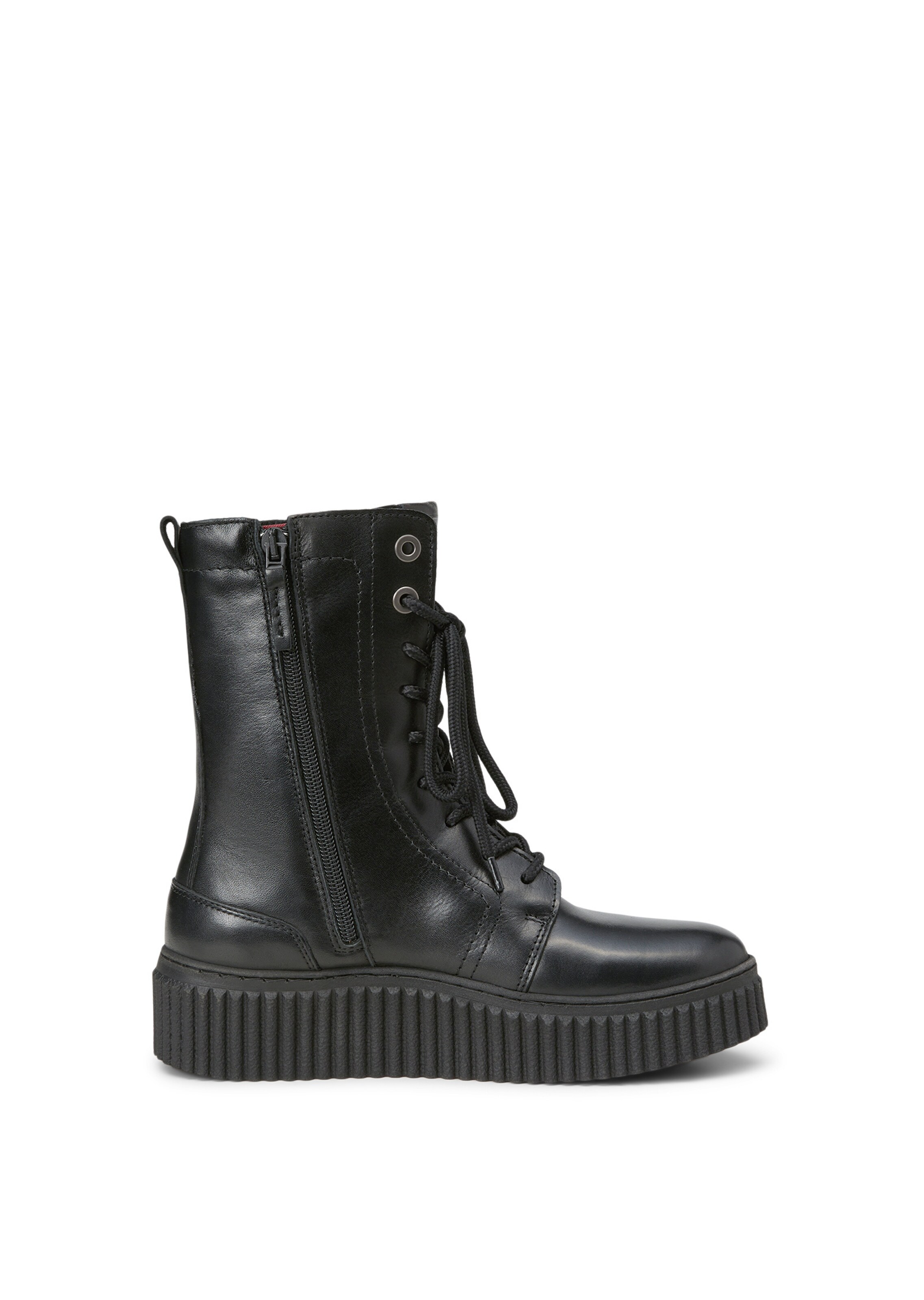 Bottes à lacets Marc O'Polo en noir