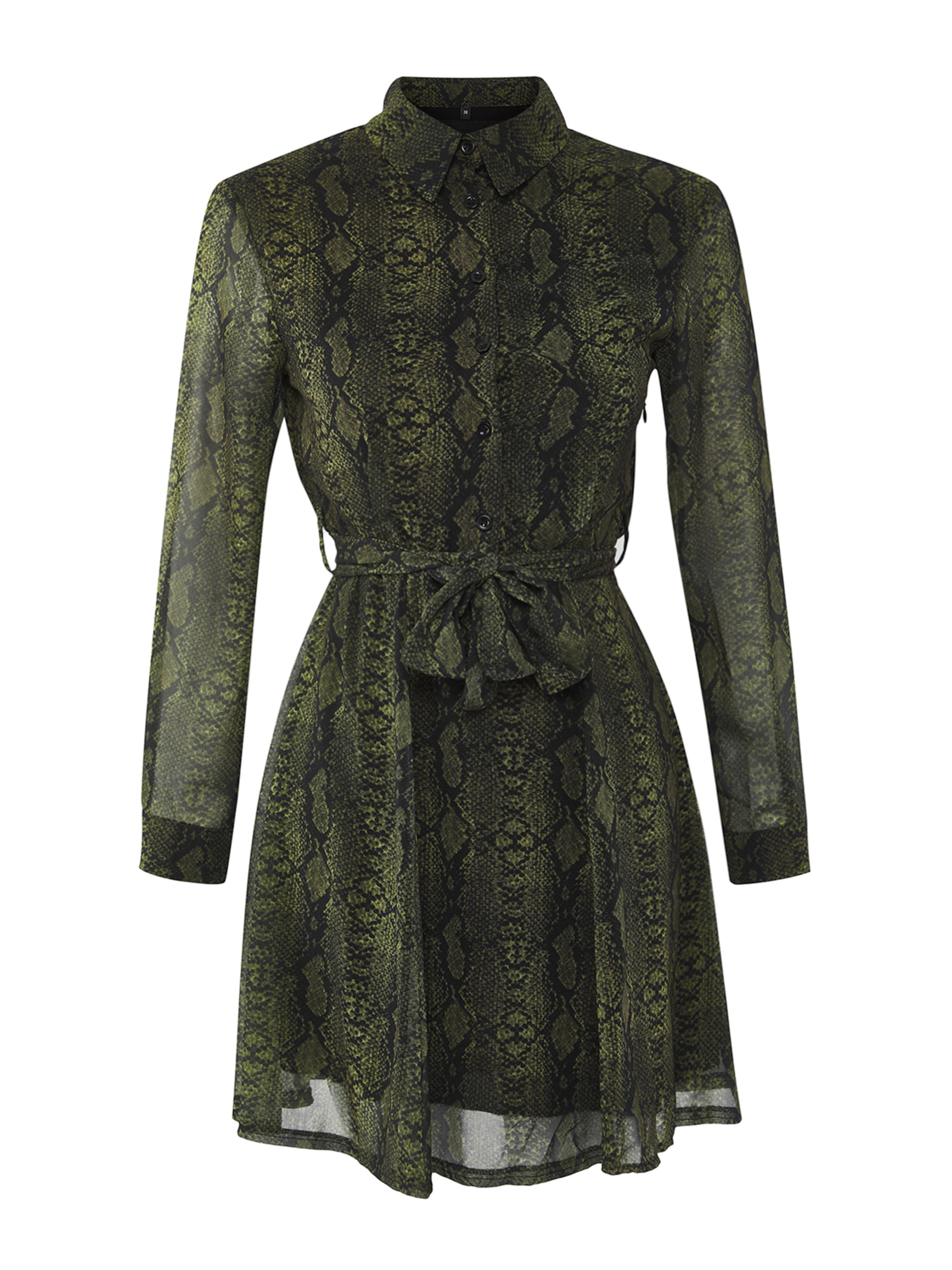 Trendyol Šaty – zelená: přední strana