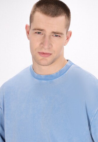 Sweat-shirt MO en bleu