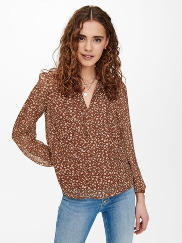 ONLY Blouse in Brown