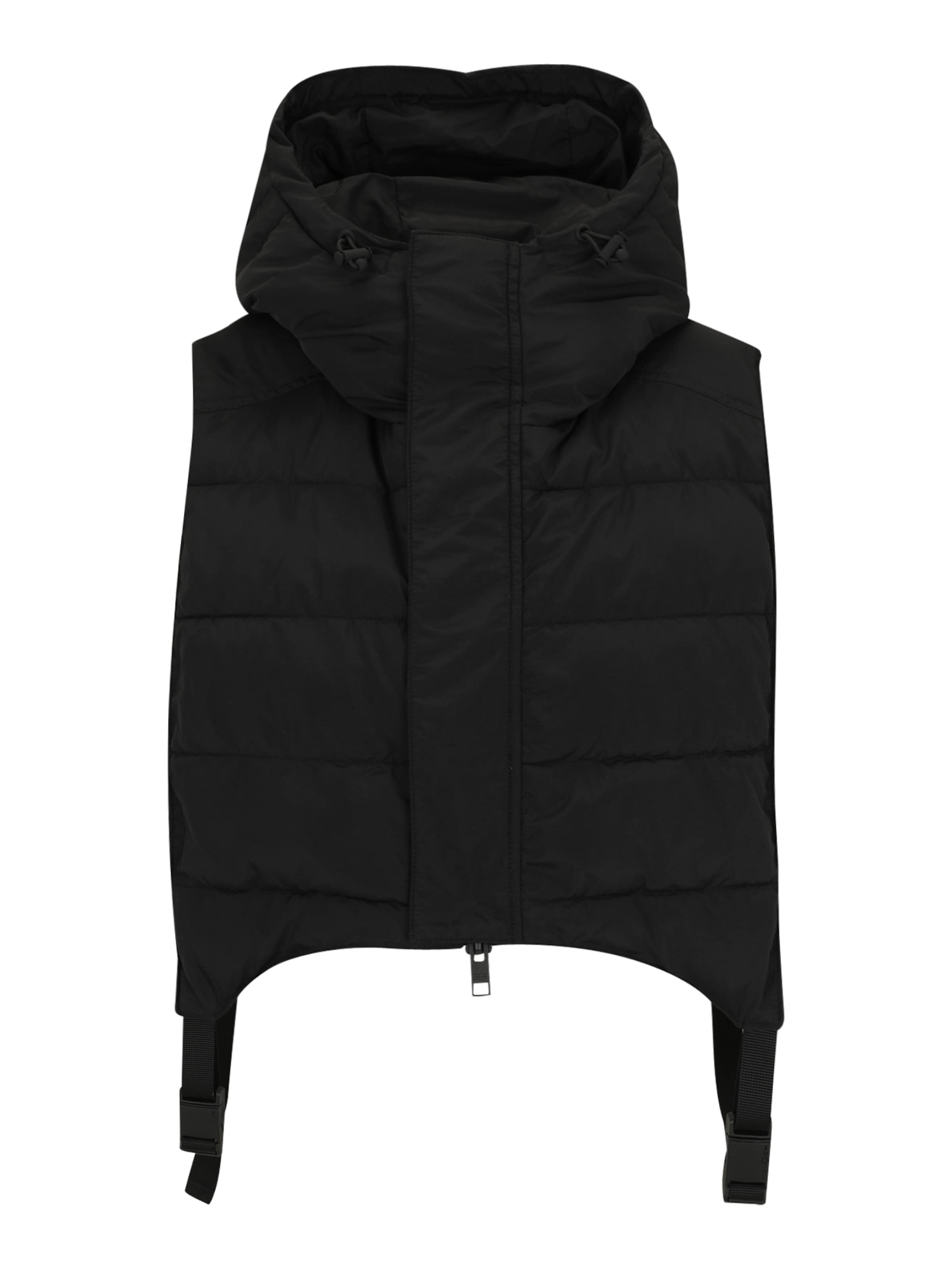 Embassy of Bricks and Logs Weste 'Hixon' in Schwarz: Vorderseite