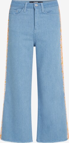 Karl Lagerfeld Wide leg Jeans in Blauw: voorkant