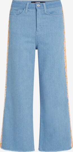 Karl Lagerfeld Jeans i blå denim / oransje, Produktvisning
