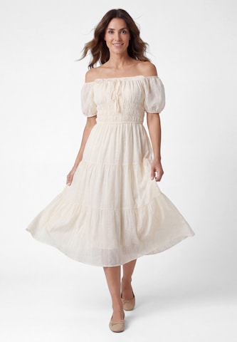 Usha - Vestido em bege