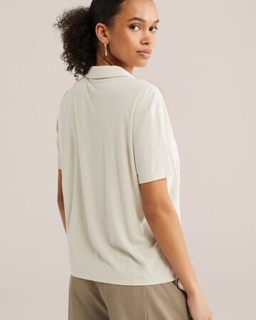 WE Fashion Футболка в Бежевый
