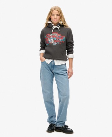 Superdry Sweatshirt 'TOKYO' in Black