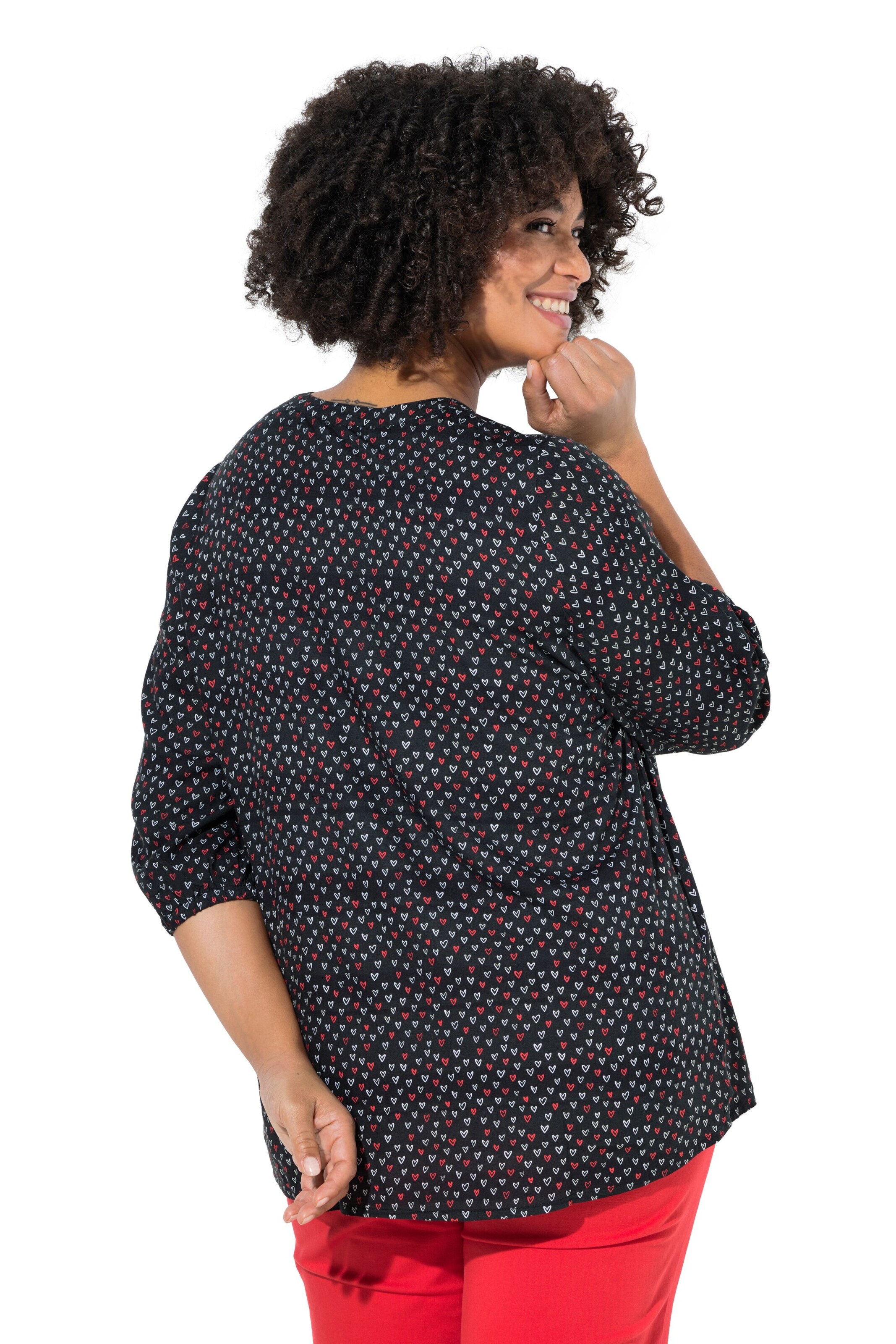 Angel of Style Bluse in Schwarz