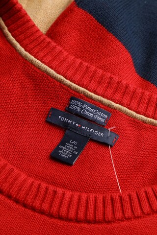 TOMMY HILFIGER Sweater & Cardigan in L in Red
