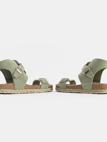 Bayton Sandal 'Dubbo' in Green