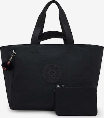 KIPLING - Mala de praia 'Naomi' em preto: frente