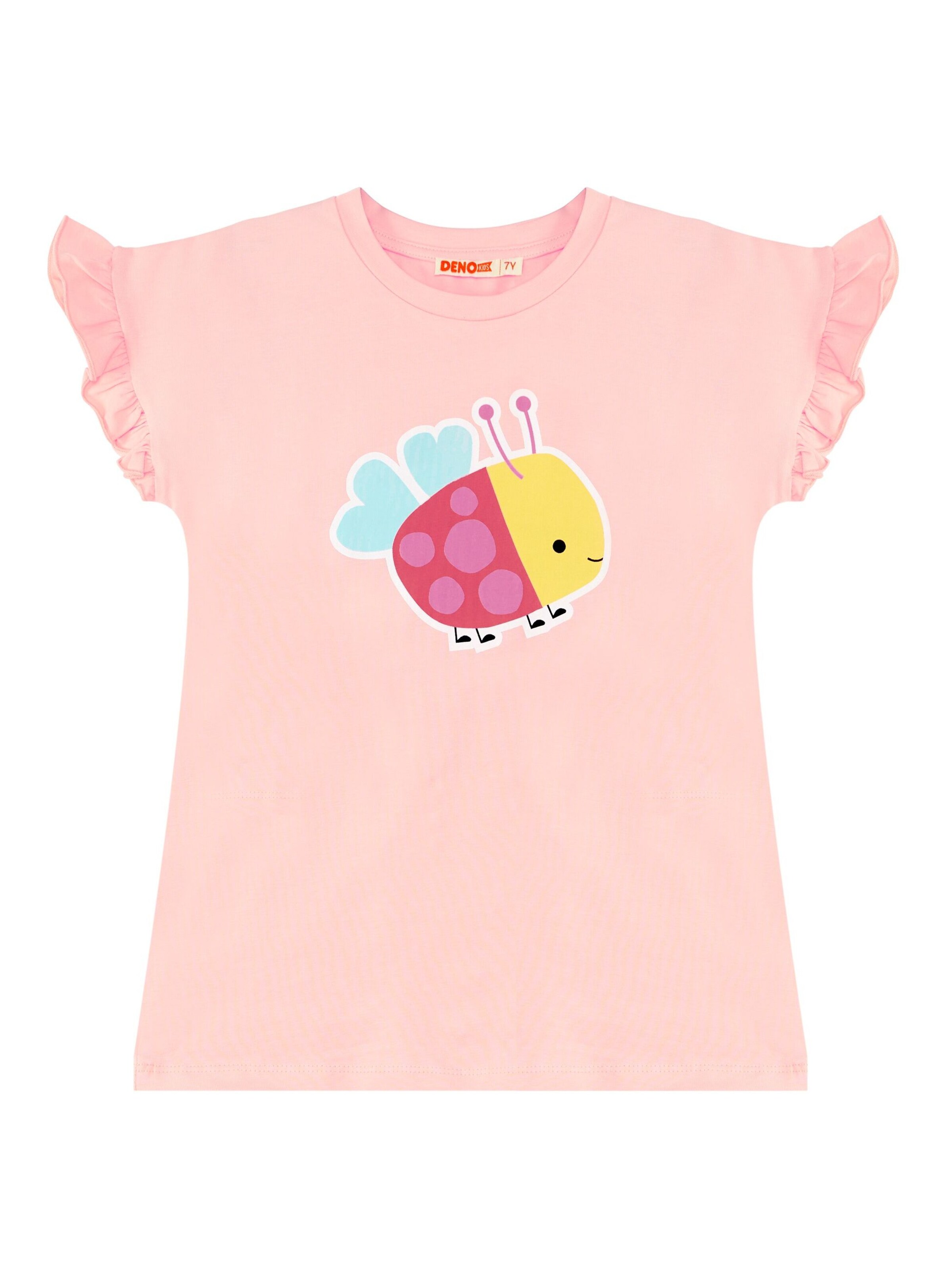 Denokids Set 'Cute Lady Bug' in Pink