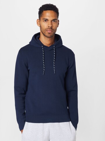 INDICODE JEANS Pullover 'Longview' i blå: forside