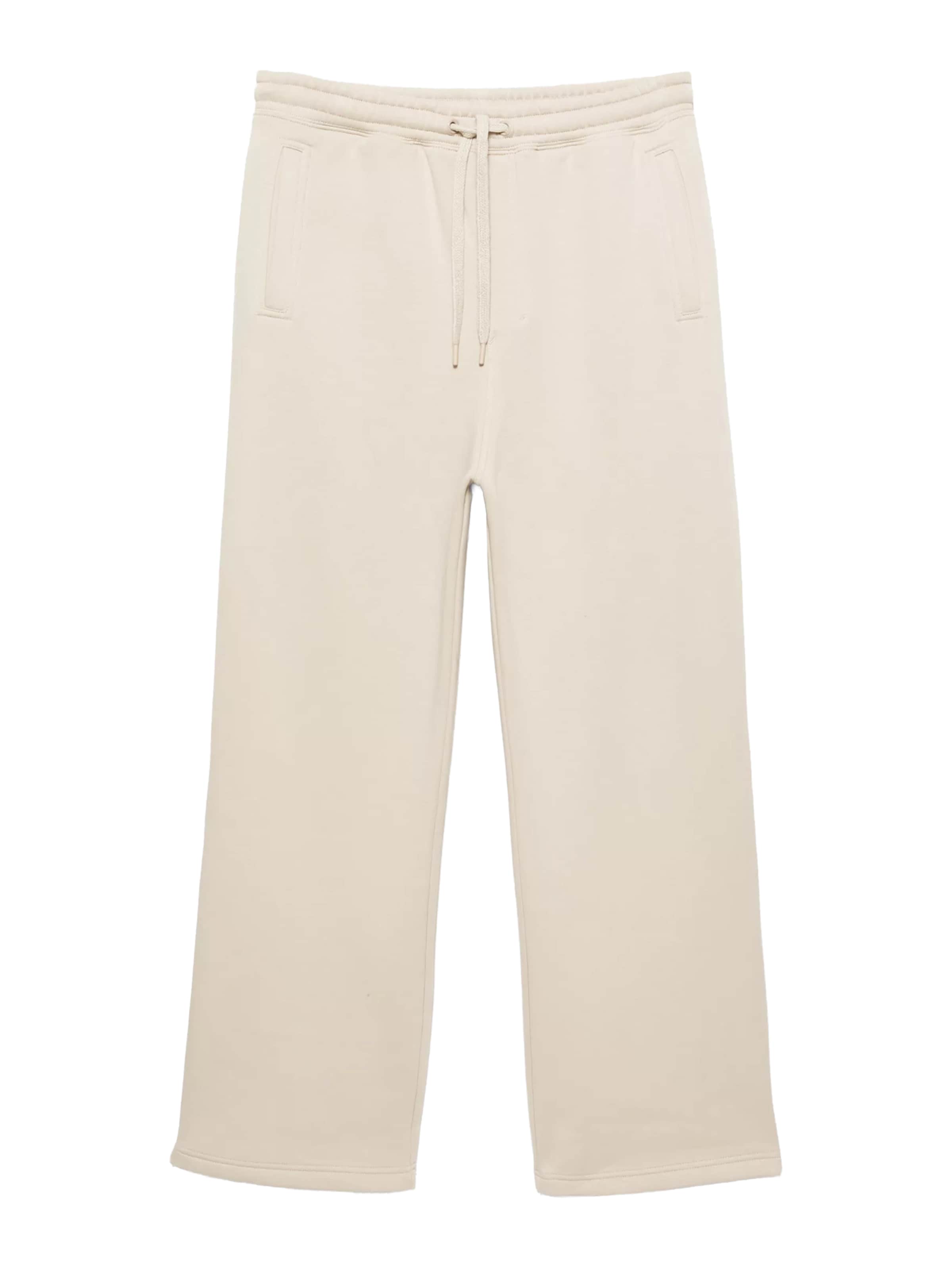 Pull&Bear Loosefit Bukser i beige: forside