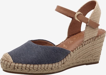 Tamaris Espadrilles in Blue: front