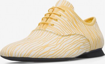 CAMPER Lace-Up Shoes ' Twins ' in Yellow: front