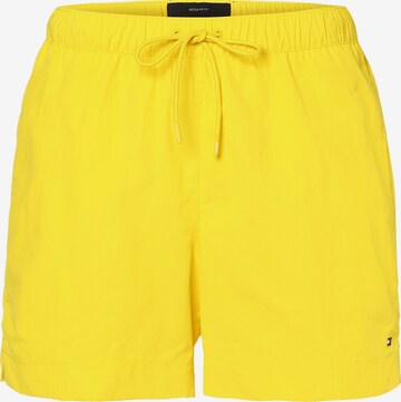 TOMMY HILFIGER Board Shorts in Yellow: front