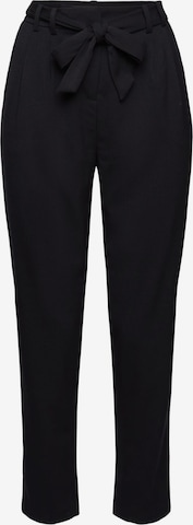 ESPRIT Tapered Bügelfaltenhose in Schwarz: predná strana