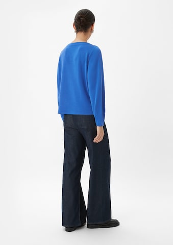 COMMA Sweatshirt in Blue: back