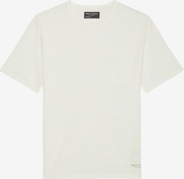 T-Shirt Marc O'Polo en blanc : devant