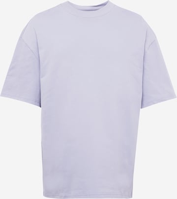 WEEKDAY T-shirt 'Great' i lila: framsida