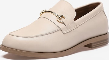 Chaussure basse INUOVO en beige : devant