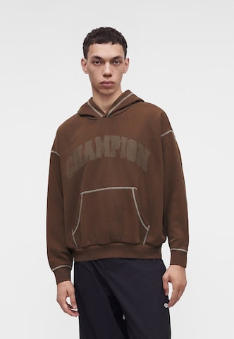 Champion Суичър в кафяво: отпред