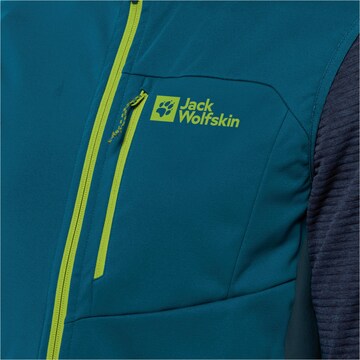 JACK WOLFSKIN Sports Vest 'Highest Peak' in Blue