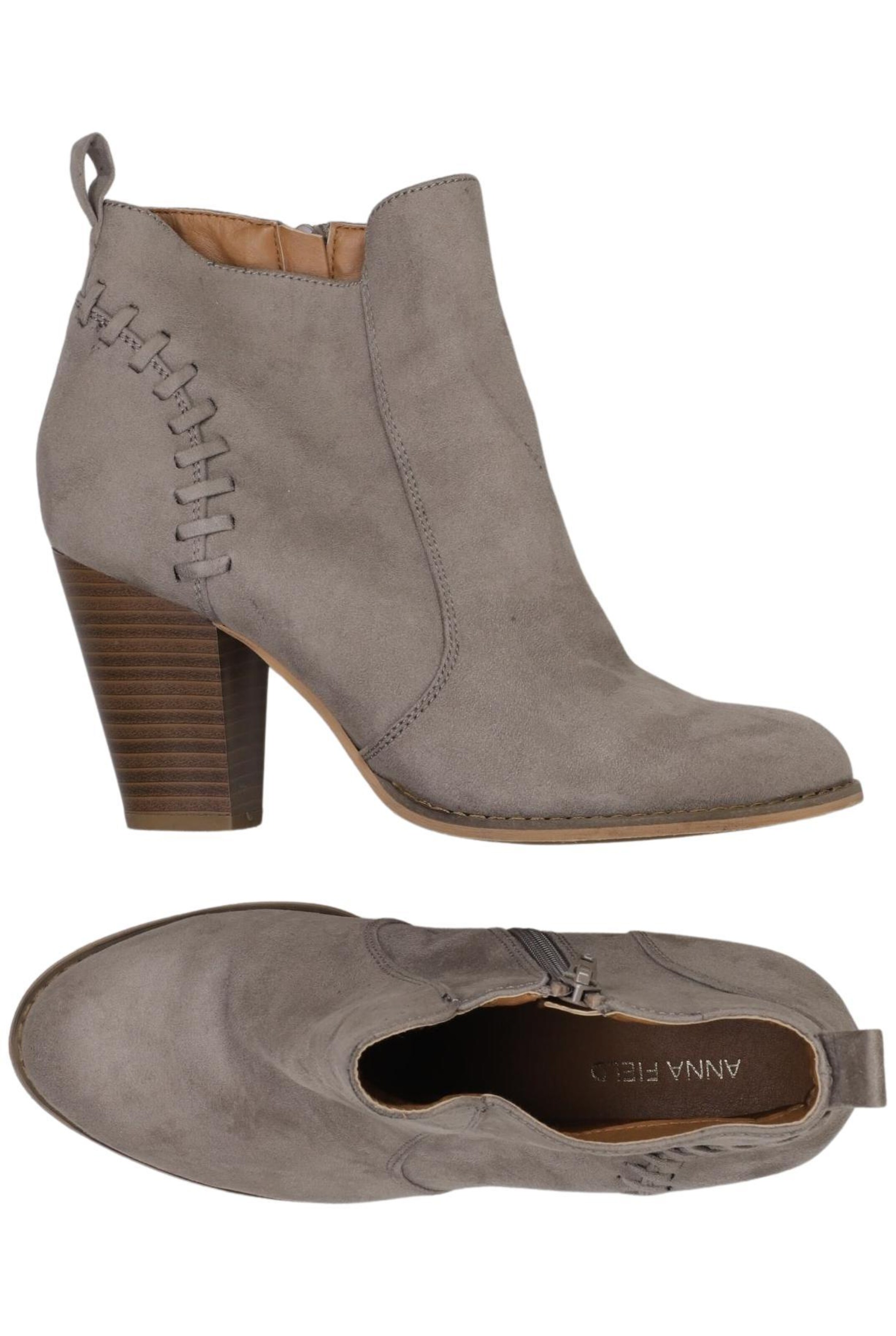 Anna Field Dress Boots in 39 in Grey: front