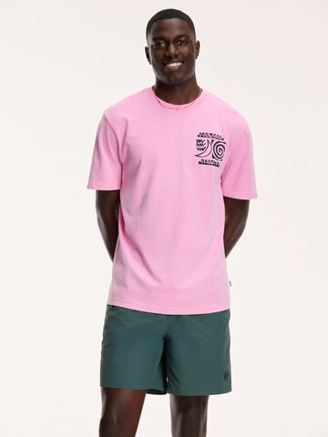 T-Shirt Shiwi en rose : devant