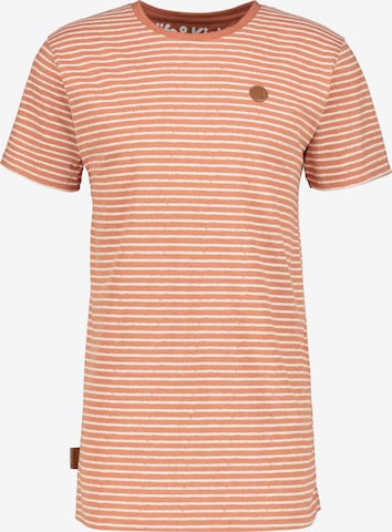 Alife and Kickin T-Shirt 'Mats' in Orange: predná strana