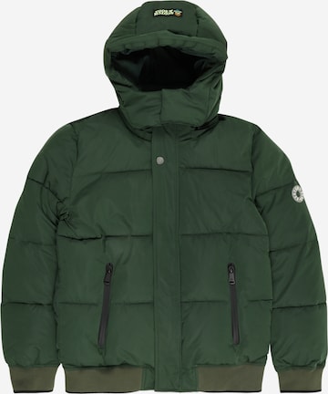 Veste mi-saison SCOTCH & SODA en vert : devant