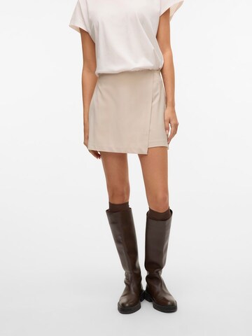 VERO MODA Loose fit Trousers in Beige: front