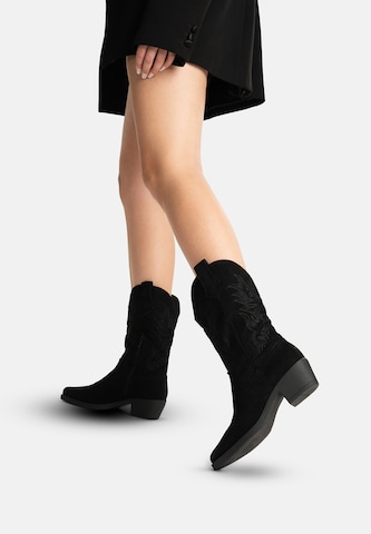 Salinyang Cowboylaarzen in Zwart