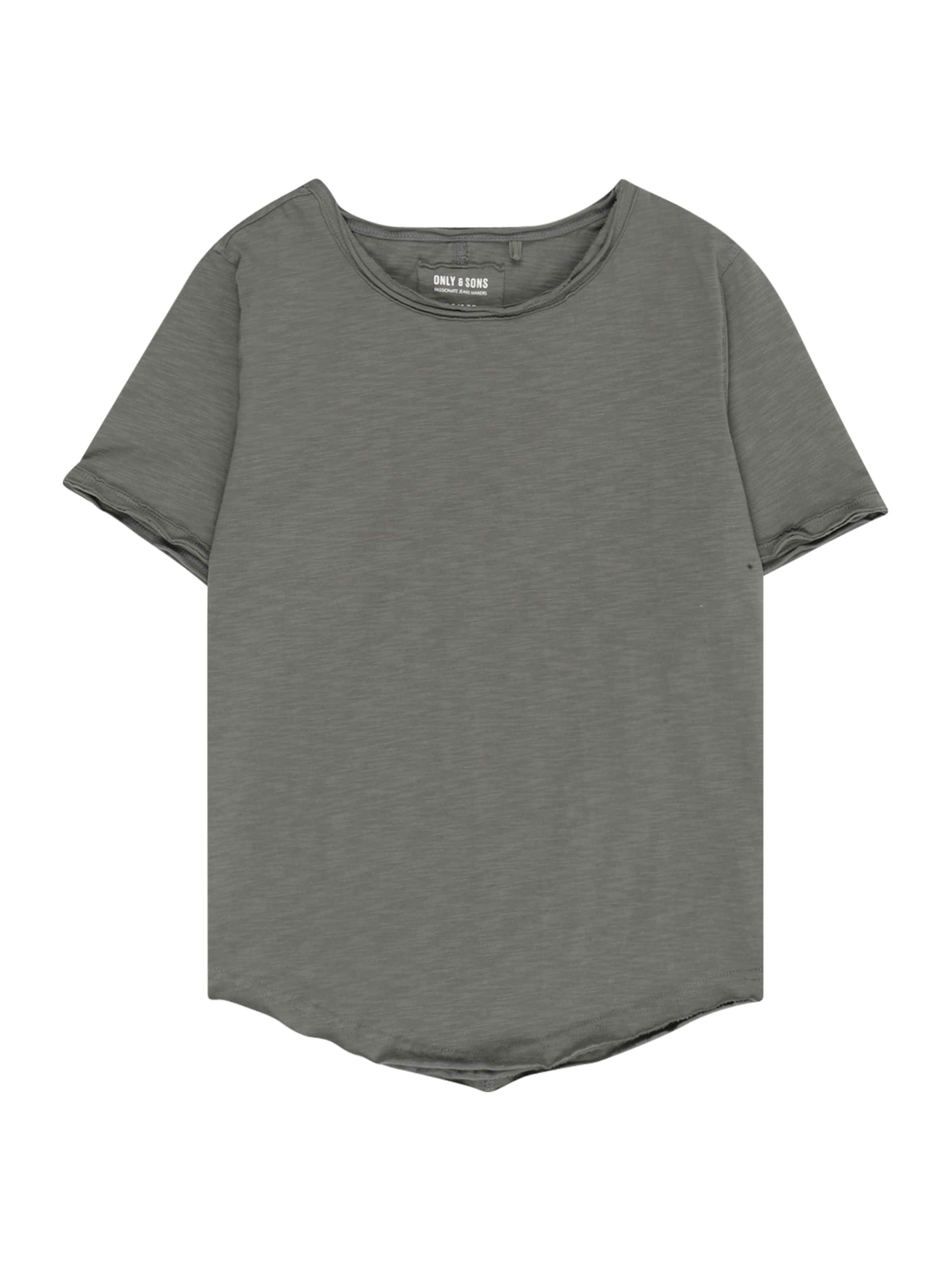 Only & Sons Junior Tričko 'OSJBenne' - Sivá: predná strana