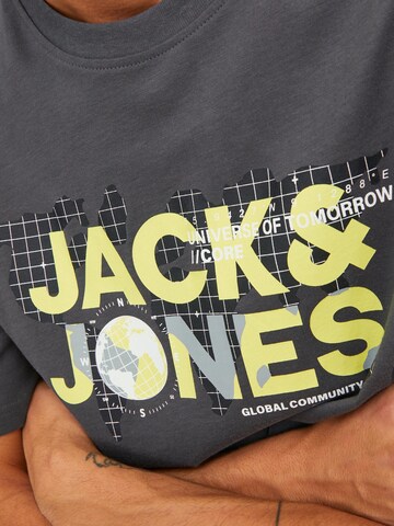 JACK & JONES Shirt 'Dust' in Grey