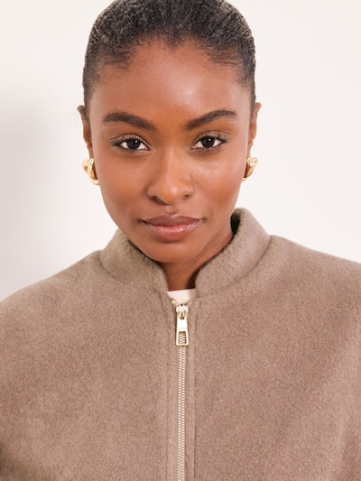 Lipsy Veste mi-saison en beige, Vue avec produit