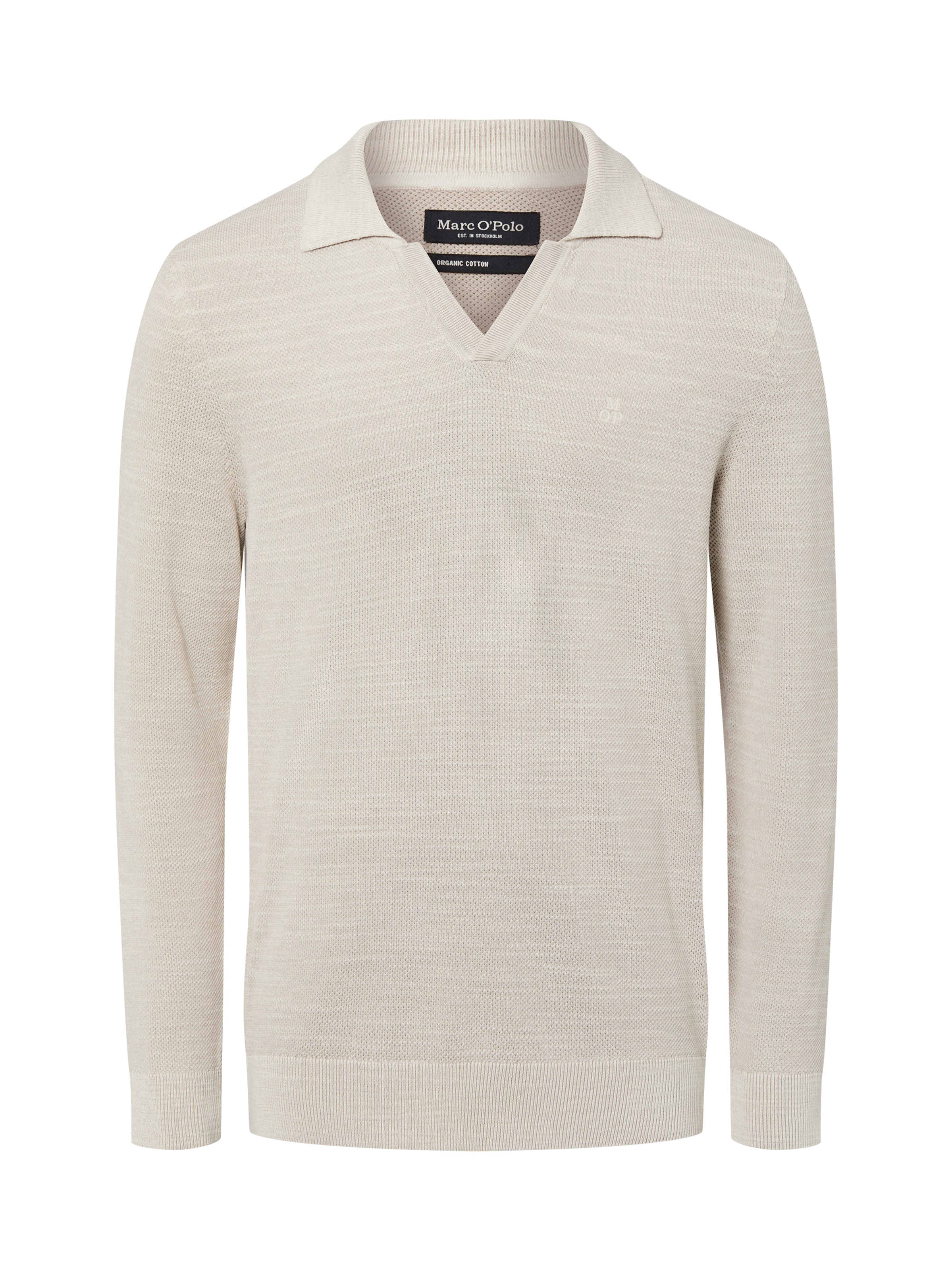 Pull-over Marc O'Polo en beige : devant