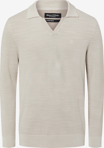Pull-over Marc O'Polo en beige : devant