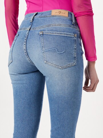 7 for all mankind Slimfit Jeans 'ROXANNE' i blå