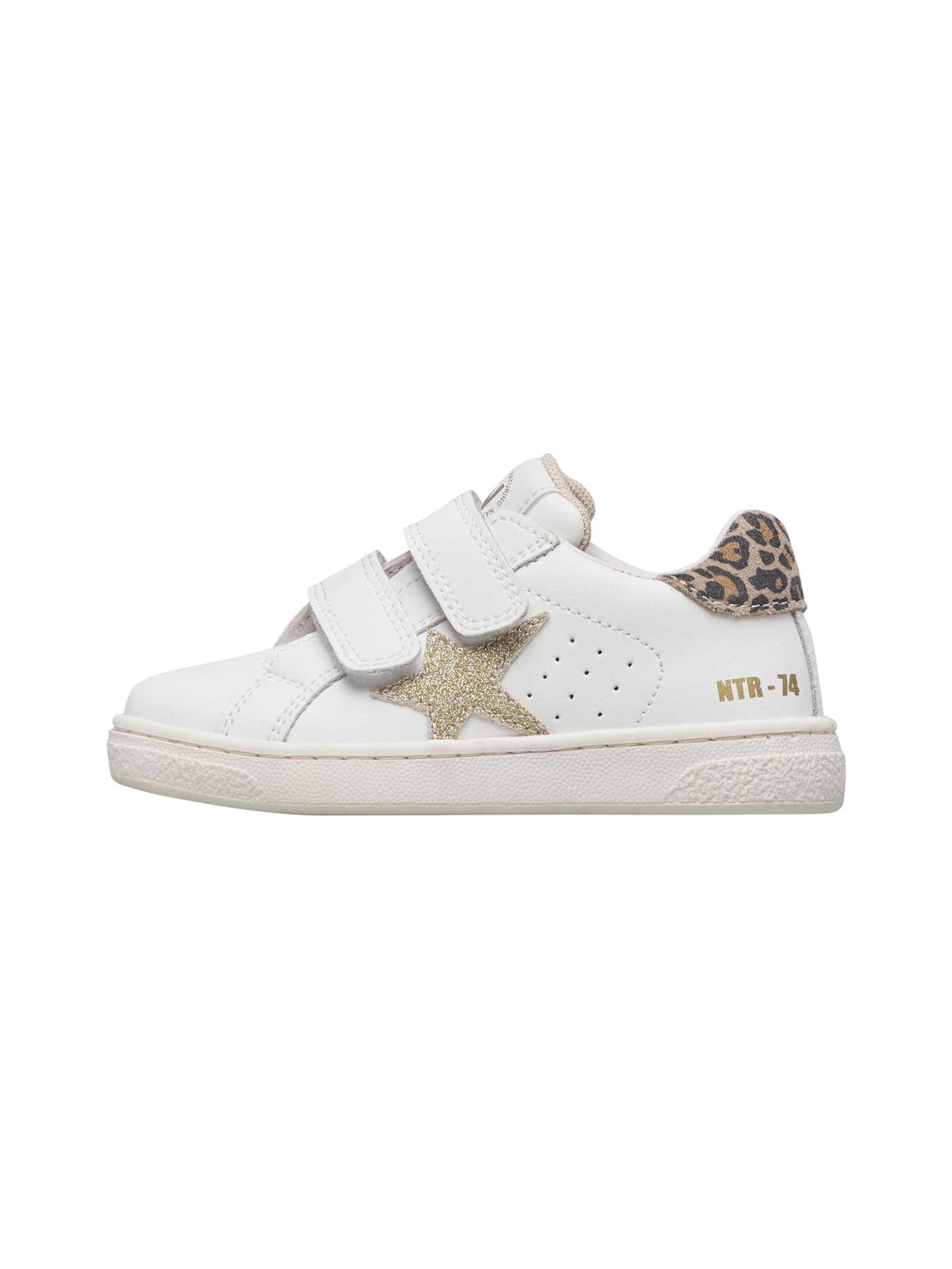 NATURINO Sneakers 'PINN VL.' in Wit: voorkant