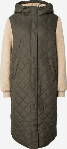 Global Funk Between-Seasons Coat 'Arrow' in Green: front