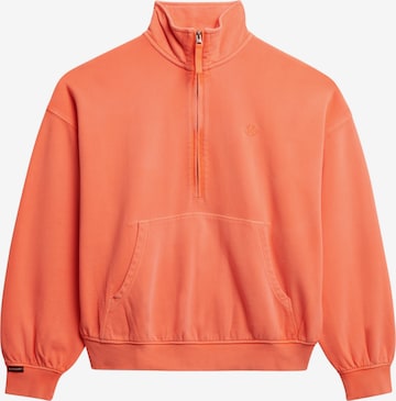 Superdry & Co Sweatshirt in Orange: front