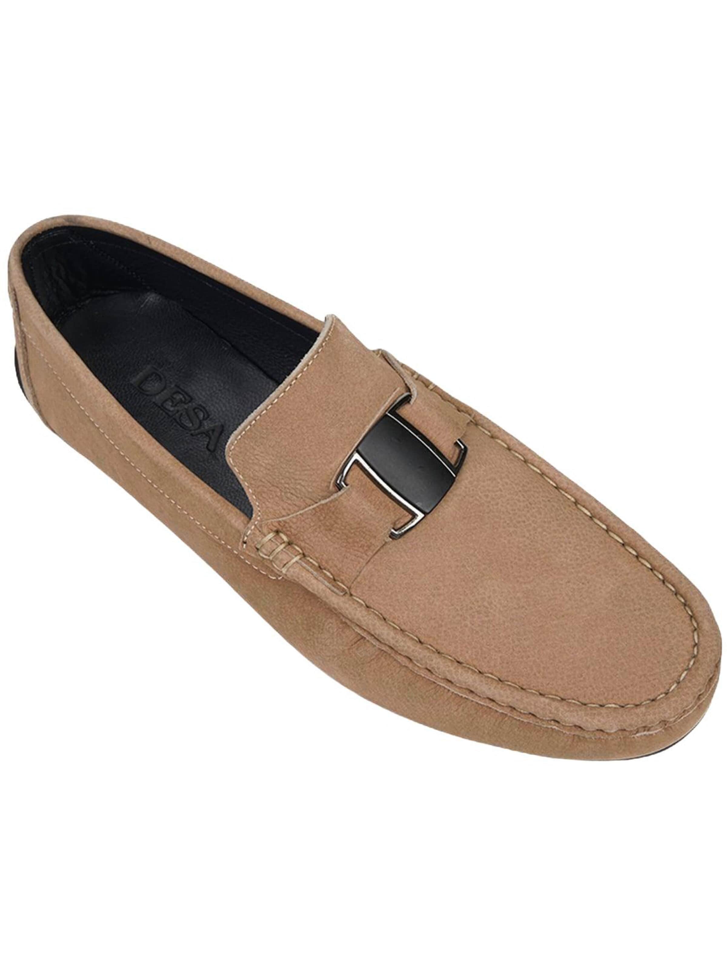 Desa Moccasins 'Slipper' in Grey