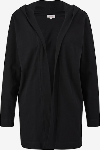 Cardigan s.Oliver en noir : devant