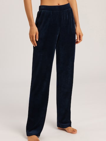 Hanro Regular Pants ' Favourites ' in Blue: front